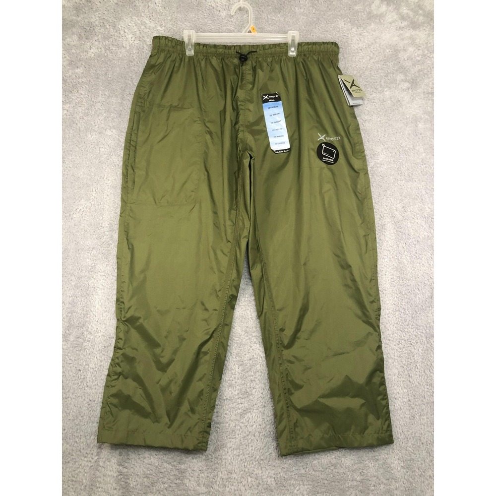 Arctix Men's Storm Rain Pant XL (40-42x28) Green NWT High Rise